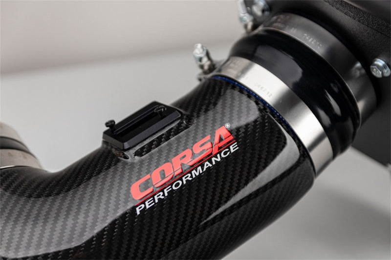 Corsa 17-21 Chevrolet Camaro ZL1 Carbon Fiber Air Intake w/ MaxFlow 5 Oil Filtration - DTX Performance