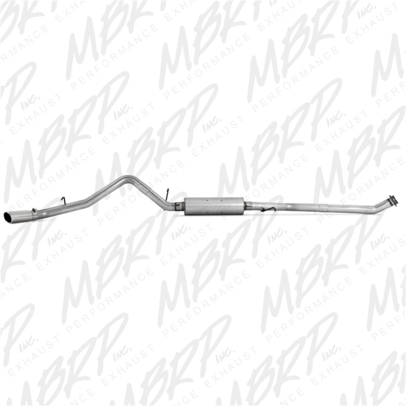 MBRP 2003-2007 Chev/GMC 1500 Classic 4.8/5.3L EC/CC-SB Cat Back Single Side - DTX Performance