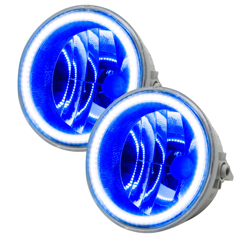 Oracle Lighting 06-10 Ford F-150 Pre-Assembled LED Halo Fog Lights -Blue - DTX Performance