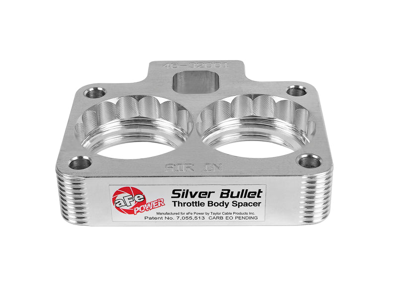 aFe Silver Bullet Throttle Body Spacers TBS Dodge Trucks 94-01 V8-5.2/5.9L - DTX Performance