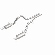 Load image into Gallery viewer, MagnaFlow 13 Ford Mustang Dual Split Rear Exit Stainless Cat Back Performance Exhaust (Street) - DTX Performance