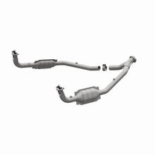 Load image into Gallery viewer, MagnaFlow Conv DF 97 Land Rover Defender 90 4.0L Y-Pipe Assy / 96-99 Discovery 4.0L Y-Pipe Assy - DTX Performance