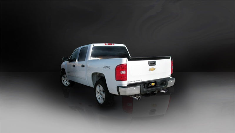 Corsa/dB 07-08 Chevrolet Silverado Crew Cab/Short Bed 1500 5.3L V8 Polished Sport Cat-Back Exhaust - DTX Performance