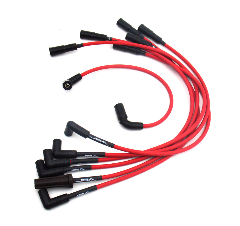 JBA 96-03 GM 4.3L Truck Ignition Wires - Red - DTX Performance