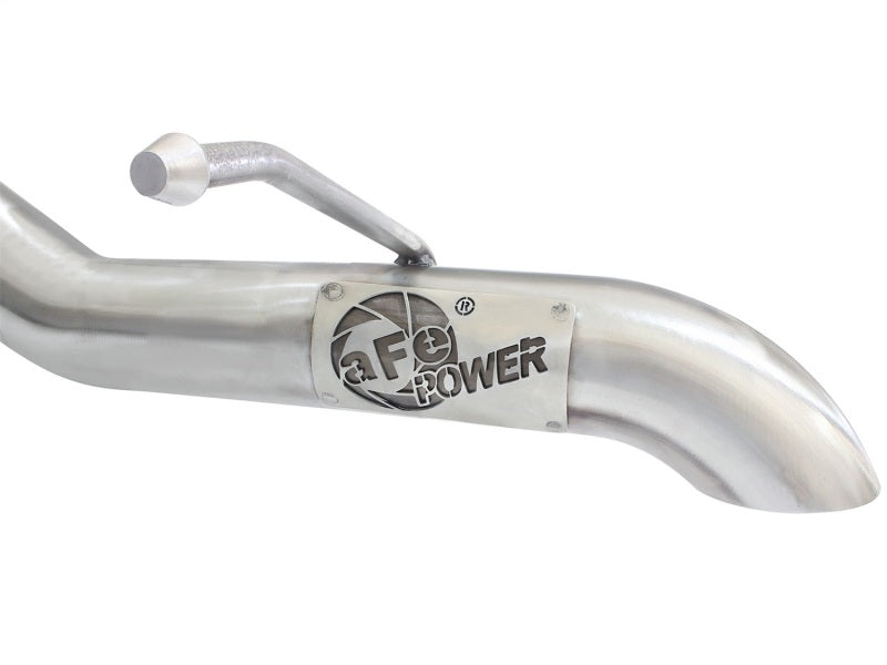 aFe MACHForce XP 2.5in SS-409 Cat-Back Exhaust 07-16 Jeep Wrangler (JK) V6-3.6L/3.8L (2-4 Door) - DTX Performance