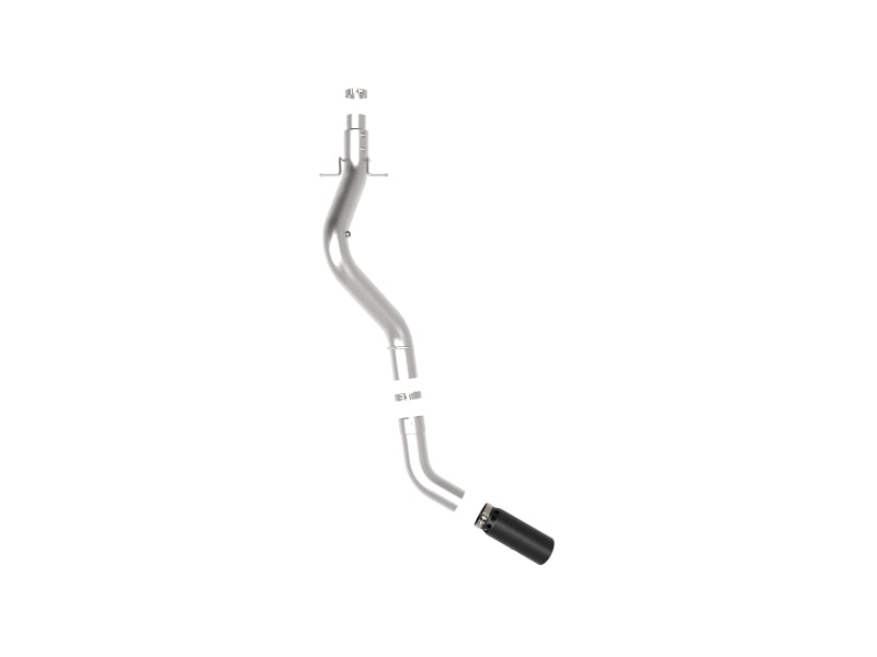 aFe Large Bore-HD 5 IN 409 SS DPF-Back Exhaust System w/Black Tip 20-21 GM Truck V8-6.6L - DTX Performance