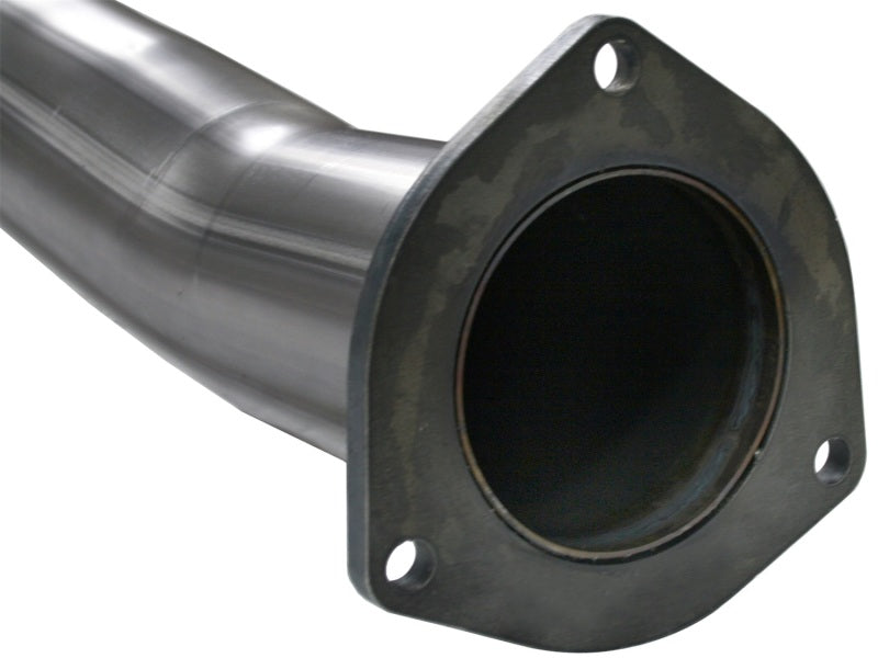 aFe MACHForce XP 4in DPF-Back SS Exhaust 5/07-10 GM Diesel Trucks V8-6.6L (td) LMM - DTX Performance