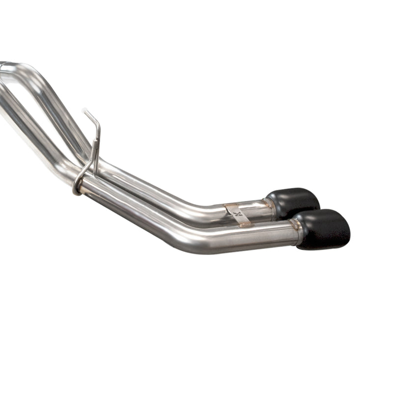 Kooks 11-14 Ford Raptor SVT Super Crew Cab 3in Off Road Side Exit Exhaust w/ Black Slash Cut Tips - DTX Performance