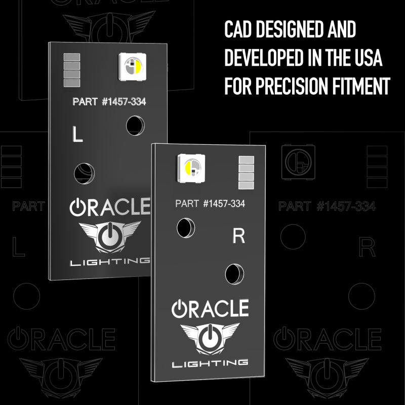 Oracle 14-21 Infiniti Q50 RGB+W Headlight DRL Upgrade Kit - ColorSHIFT w/ BC1 Controller - DTX Performance