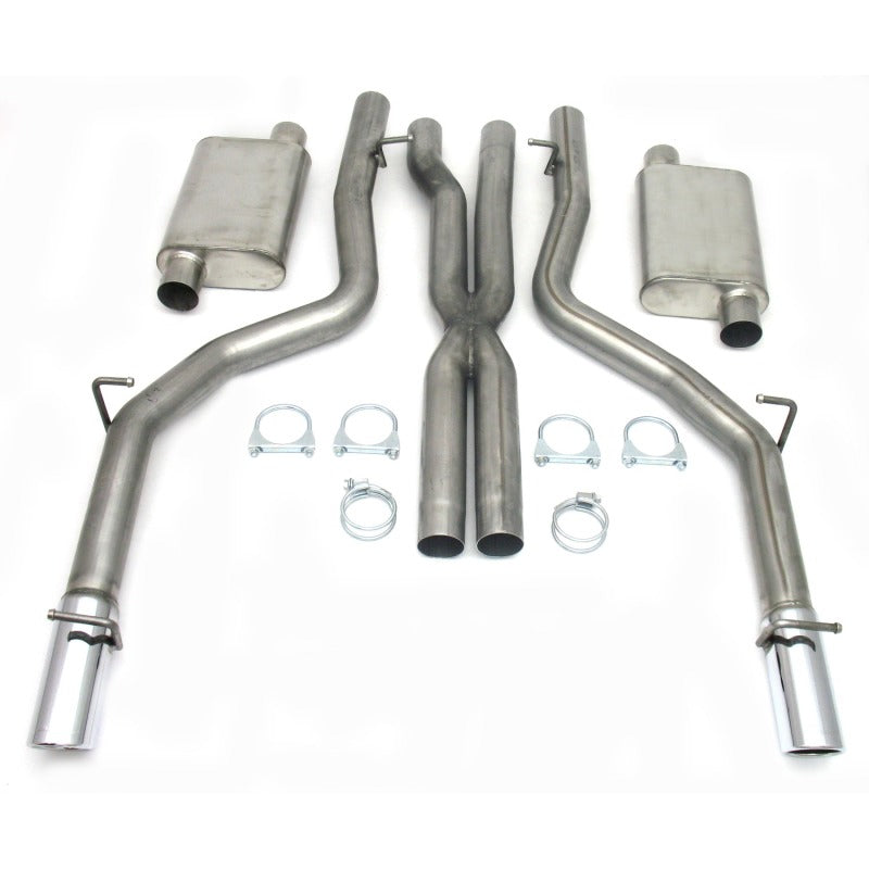 JBA 05-10 Chrysler/Dodge Cars 6.1L 409SS Dual Rear Exit Cat-Back Exhaust - DTX Performance