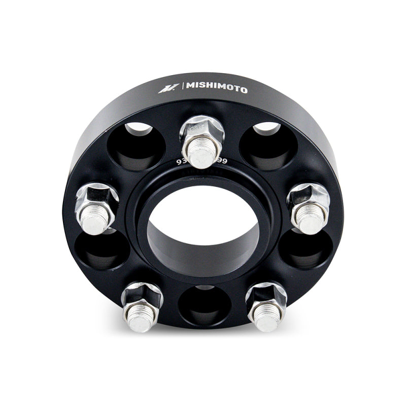 Mishimoto Wheel Spacers - 5X114.3 / 70.5 / 35 / M14 - Black - DTX Performance