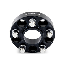 Load image into Gallery viewer, Mishimoto Wheel Spacers - 5x120 - 67.1 - 35 - M14 - Black - DTX Performance