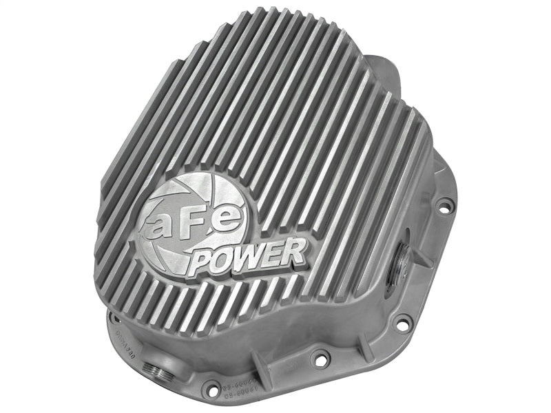 afe Rear Differential Cover (Raw; Street Series); Dodge Diesel Trucks 94-02 L6-5.9L (td) - DTX Performance