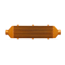 Load image into Gallery viewer, Mishimoto Universal Gold Z Line Intercooler  Overall Size: 28x8x3 Core Size: 21x6x2.5 Inlet / Outlet - DTX Performance