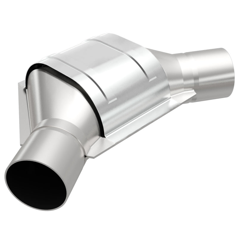 MagnaFlow Conv Univ 2.00inch Angled Inlet/Outlet - DTX Performance