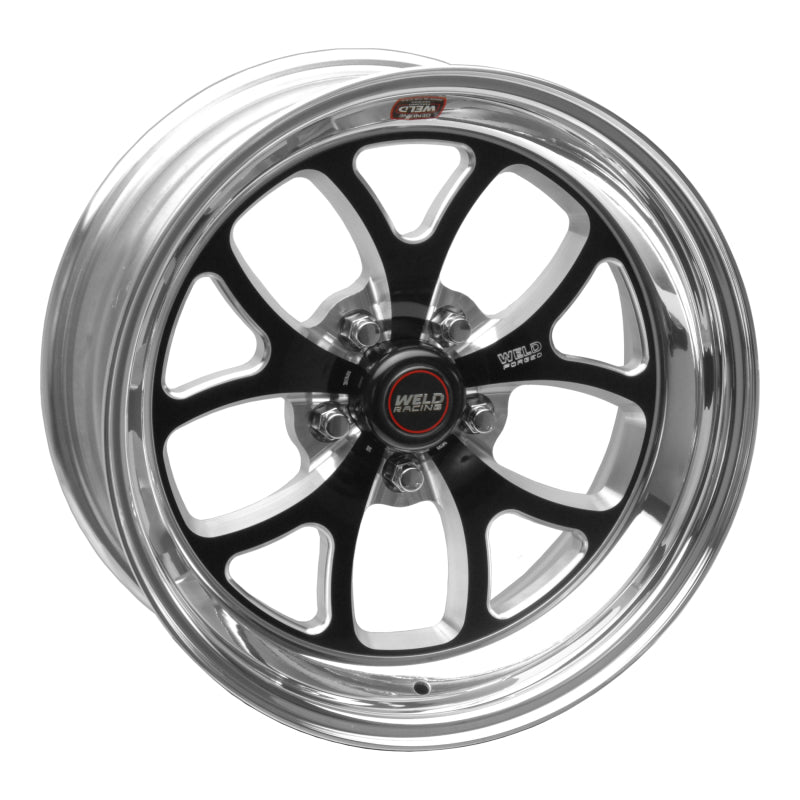 Weld S76 17x9 / 5x4.5 BP / 5.4in. BS Black Wheel (Low Pad) - Non-Beadlock - DTX Performance