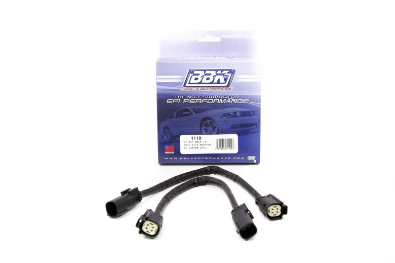 BBK 11-14 Mustang V6 GT Rear O2 Sensor Wire Harness Extensions 12 (pair) - DTX Performance