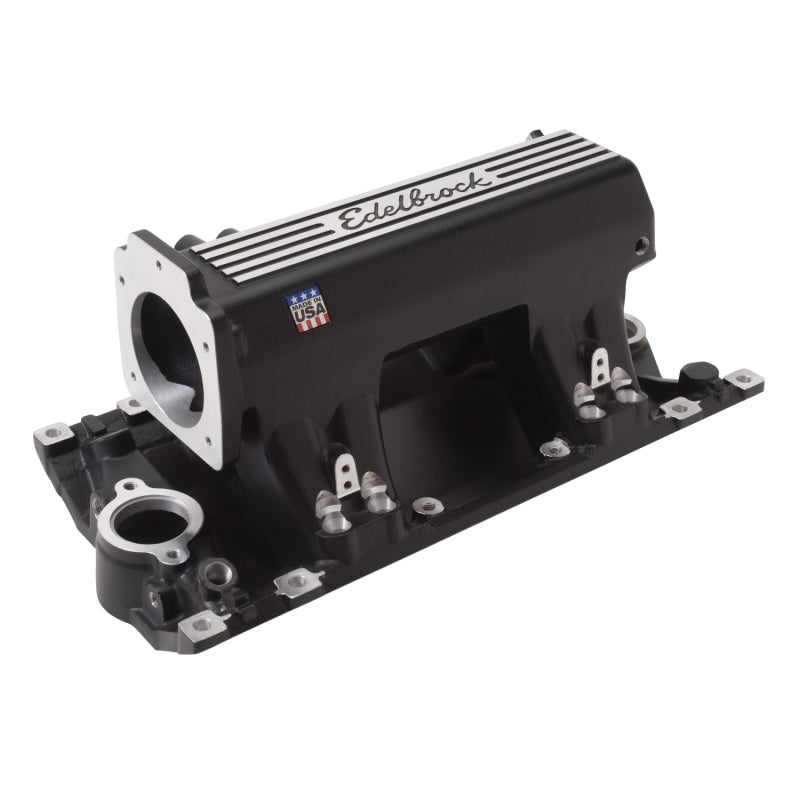 Edelbrock Manifold EFI Pro-Flo XT SB Chevy Etec/Vortec Heads w/ Black Finish - DTX Performance