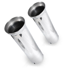 Load image into Gallery viewer, Stainless Works Bell Exhaust Tips- 2in ID Inlet 2in Body - DTX Performance