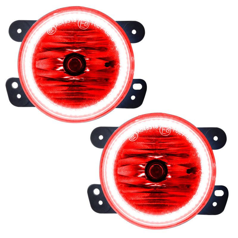 Oracle 05-07 Dodge Magnum Pre-Assembled Fog Lights - Red - DTX Performance