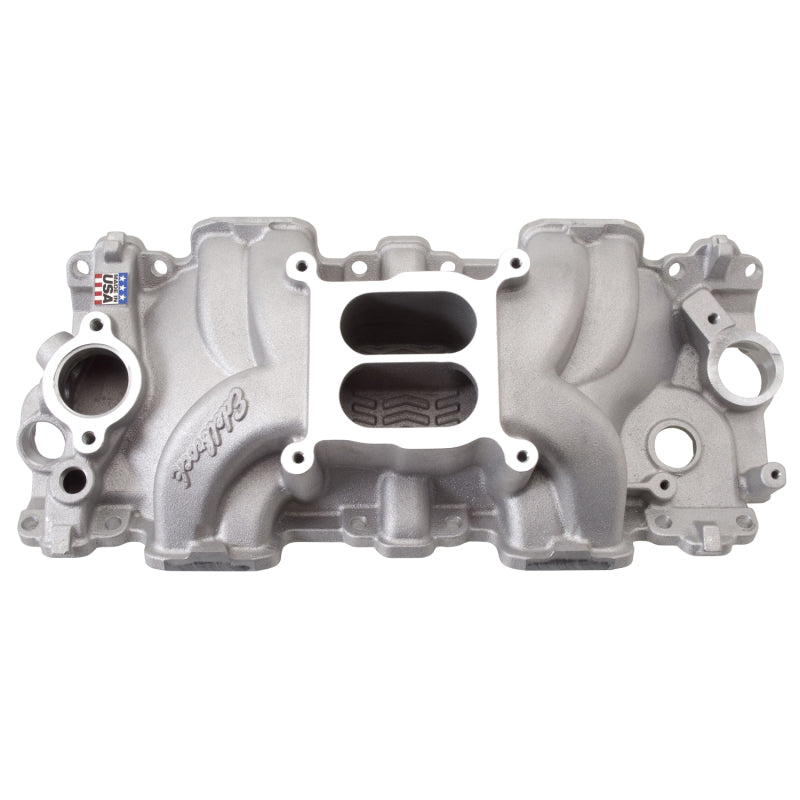 Edelbrock Intake Manifold Single Quad Perf RPM Chevrolet 348/409 Inwin Big Block Small Port - DTX Performance