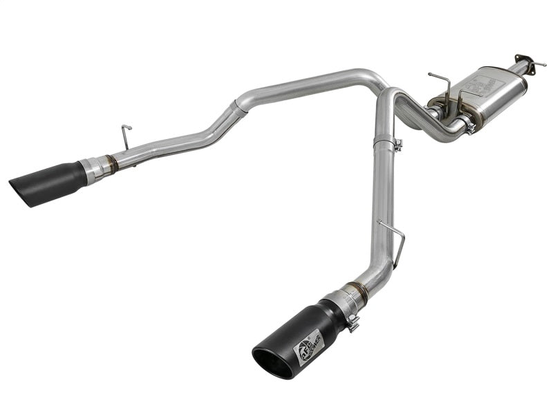 aFe MACH Force-Xp 3in 409 SS Cat-Back Exhaust 2019 RAM 1500 V8-5.7L w/ Black Tip - DTX Performance