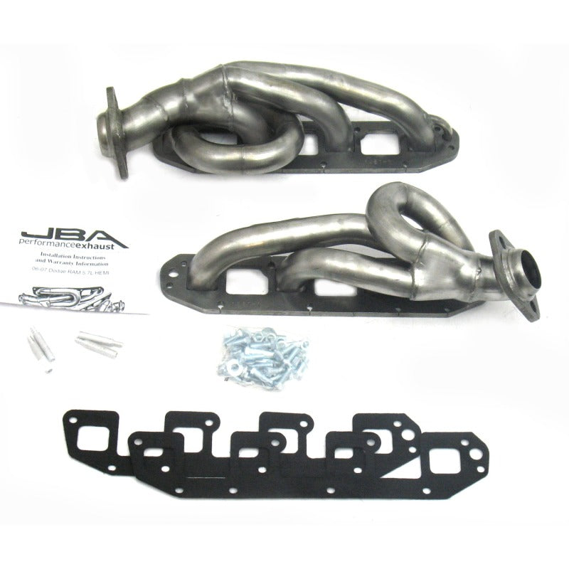 JBA 03-08 Dodge Ram 5.7L HEMI 1-5/8in Primary Raw 409SS Cat4Ward Header - DTX Performance