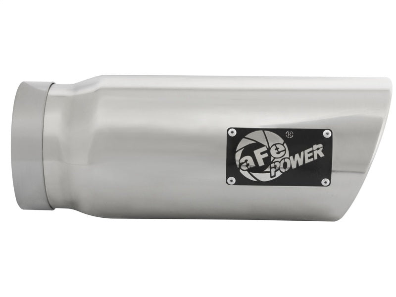 aFe MACHForce-Xp 5in Inlet x 6in Outlet x 15in length Polished Exhaust Tip - DTX Performance