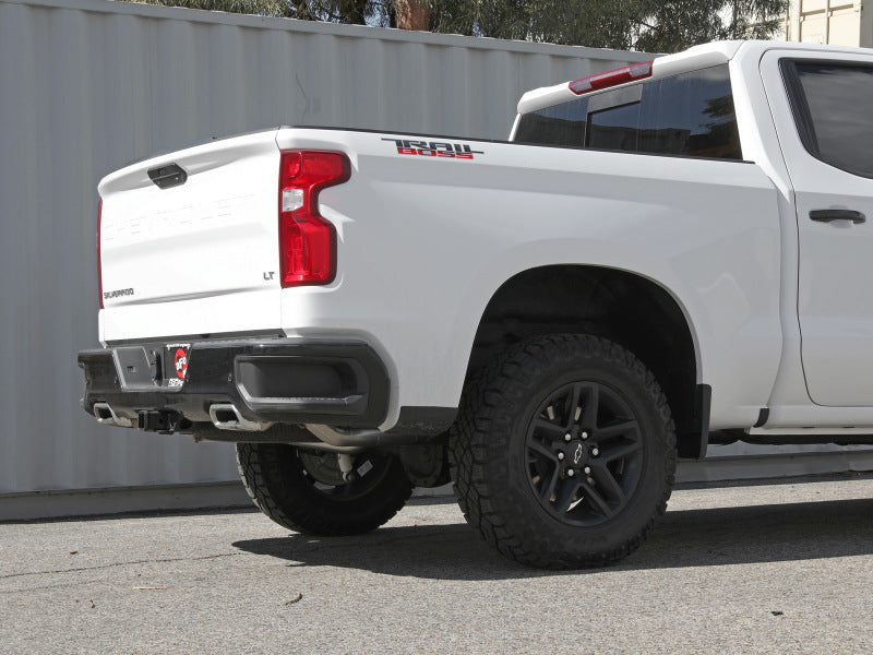 aFe Gemini XV 4in to Dual 3in 304 SS Cat-Back Exhaust w/ Cutout 19-21 GM Silverado/Sierra V8-6.2L - DTX Performance