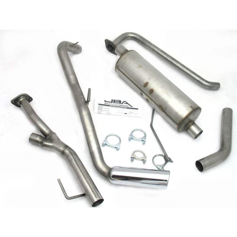 JBA 04-19 Nissan Frontier 4.0L 409SS Pass Side Single Exit Cat-Back Exhaust - DTX Performance