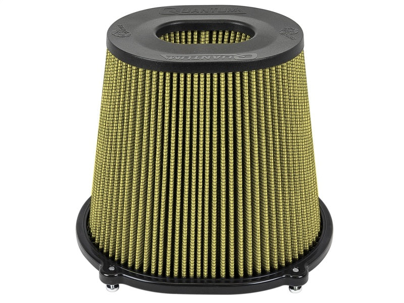 aFe Quantum Pro-Guard 7 Air Filter Inverted Top - 5in Flange x 8in Height - Oiled PG7 - DTX Performance