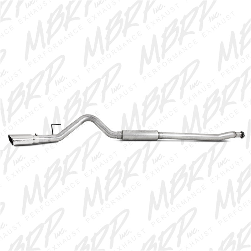 MBRP 11-13 Ford F-150 3.5L V6 EcoBoost 4in Cat Back Single Side Alum Exhaust System - DTX Performance