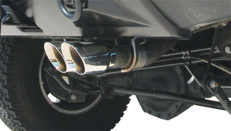 Corsa 03-06 Hummer H2 6.0L V8 Polished Sport Cat-Back Exhaust - DTX Performance