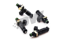 Load image into Gallery viewer, DeatschWerks 95-99 Mitsubishi Eclipse 4G63T / 03-06 Evo 8/9 Bosch EV14 1200cc Injectors (Set of 4) - DTX Performance