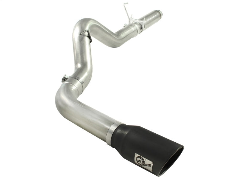 aFe Atlas Exhausts DPF-Back Aluminized Steel Exhaust Dodge Diesel Trucks 07.5-12 L6-6.7L Black Tip - DTX Performance