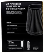 Load image into Gallery viewer, Airaid Universal Air Filter - Cone 6 x 7 1/4 x 5 x 9 - Blue SynthaMax - DTX Performance