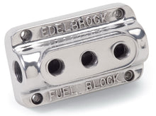 Load image into Gallery viewer, Edelbrock Fuel Block Triple Polished - DTX Performance