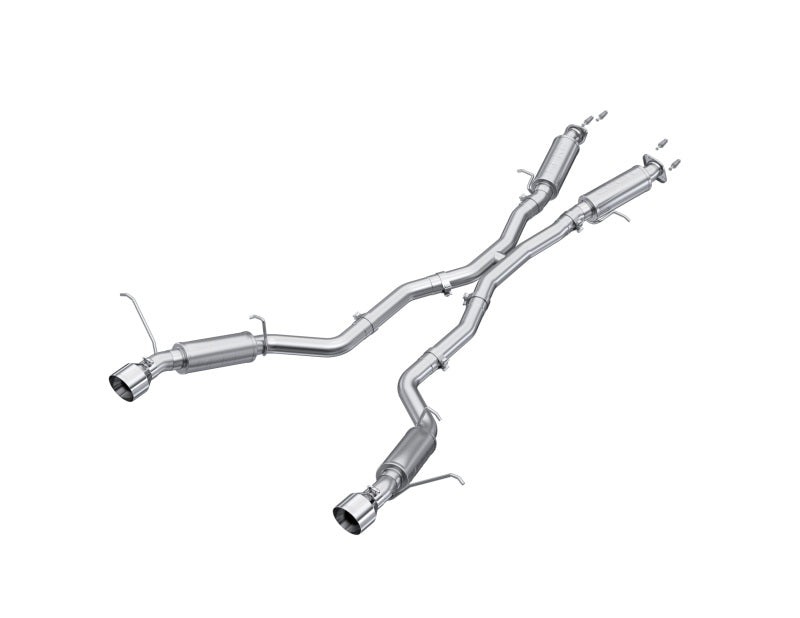 MBRP 2012+ Jeep Grand Cherokee SRT 6.4L 3in Dual Rear Exit Aluminized Catback Exhaust - T304 Tips - DTX Performance