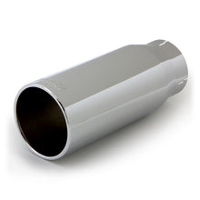 Load image into Gallery viewer, Banks Power Tailpipe Tip Kit - SS Round Straight Cut - Chrome - 4in Tube - 5in X 12.5in - DTX Performance