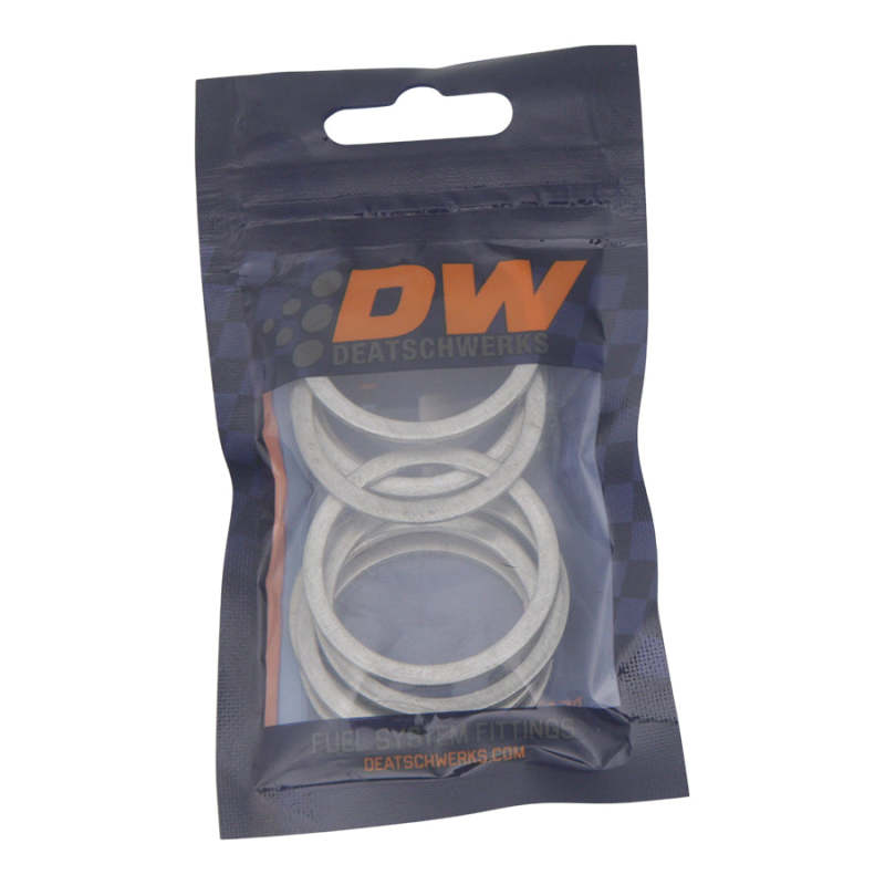 DeatschWerks -12 AN Aluminum Crush Washer (Pack of 10) - DTX Performance