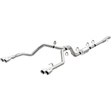 Load image into Gallery viewer, MagnaFlow 2019 Chevy Silverado 1500 V8 5.3L Street Series Quad Split Rear Exhaust w/ Polished Tips - DTX Performance