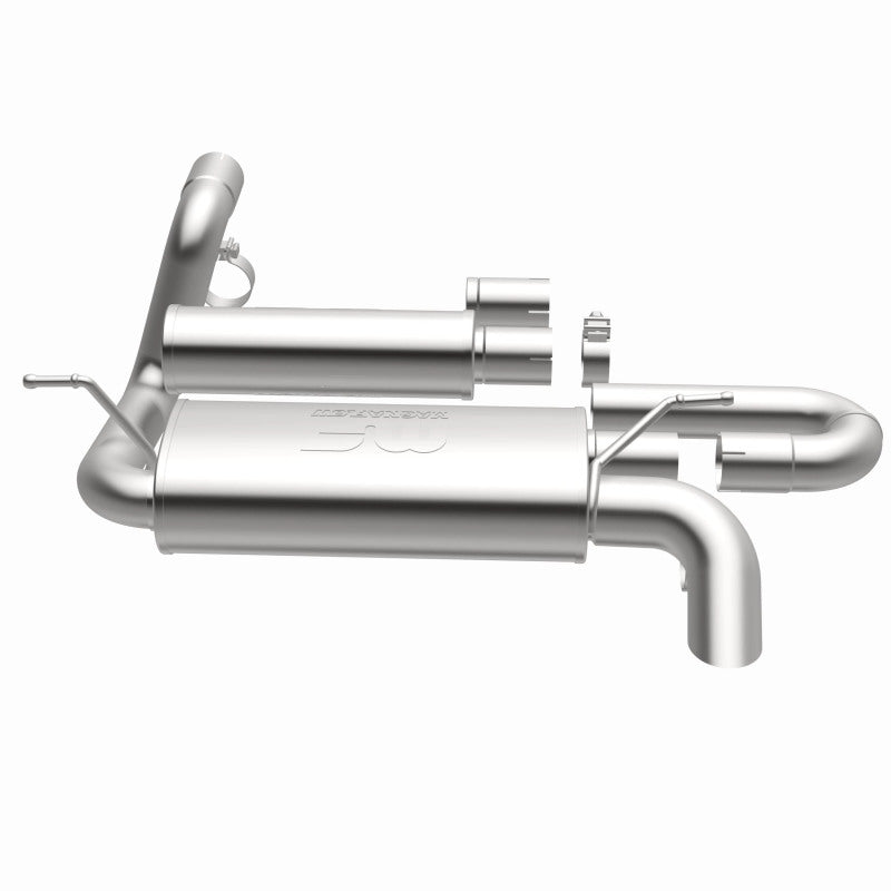 MagnaFlow 18-23 Jeep Wrangler JL 2.0L/3.6L Overland Series Axle-Back Exhaust - DTX Performance