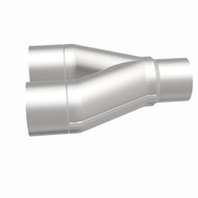 Load image into Gallery viewer, MagnaFlow Universal Trans Y-Pipe All SS 4inch (Dual) 3.5inch (Single) x 13inch (Overall) - DTX Performance