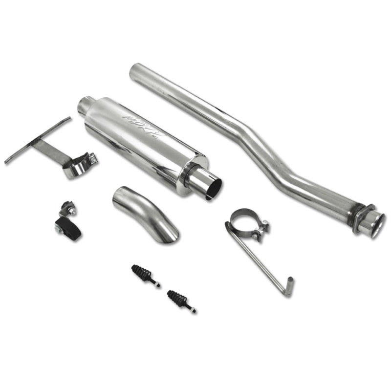 MBRP 98-10 Ford Ranger 3.0/4.0L T409 Cat Back Single Side Turn Down - DTX Performance