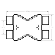 Load image into Gallery viewer, MagnaFlow Smooth Trans X 2.5/2.5 X 12 SS - DTX Performance