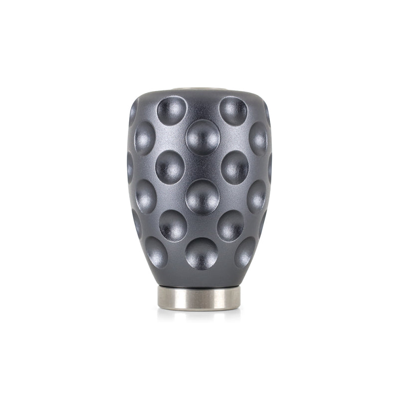 Mishimoto Steel Core Dimple Shift Knob Gunmetal Aluminum - DTX Performance