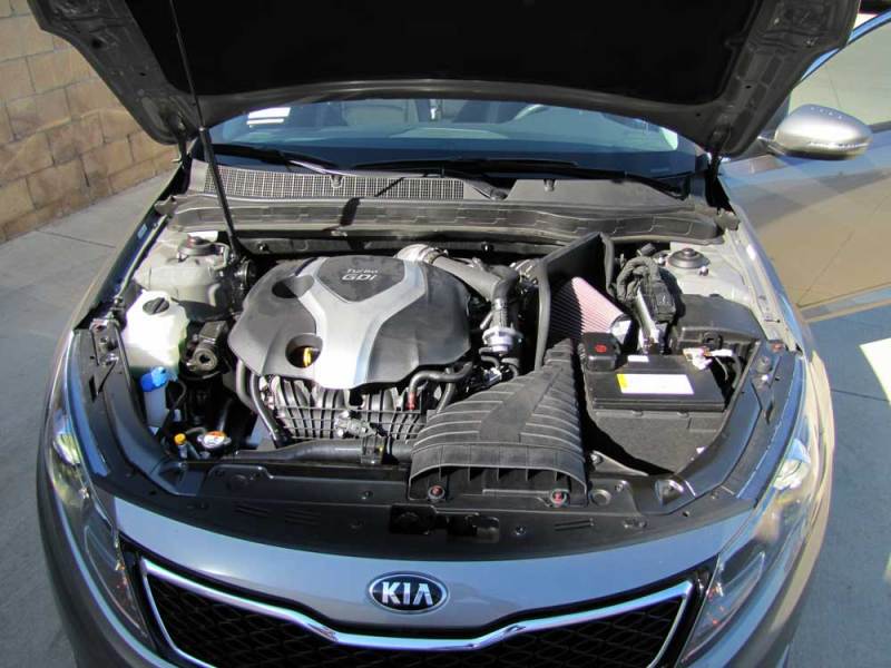 K&N 11-13 Hyundai Sonata 2.0L L4 Turbo / 11-13 Kia Optima 2.0L L4 Turbo Typhoon Intake - DTX Performance