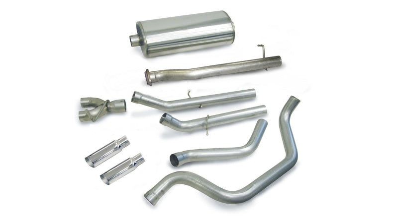 Corsa/dB 99-07 Chevrolet Silverado Reg. Cab/Long Bed 1500 4.8L V8 Polished Sport Cat-Back Exhaust - DTX Performance