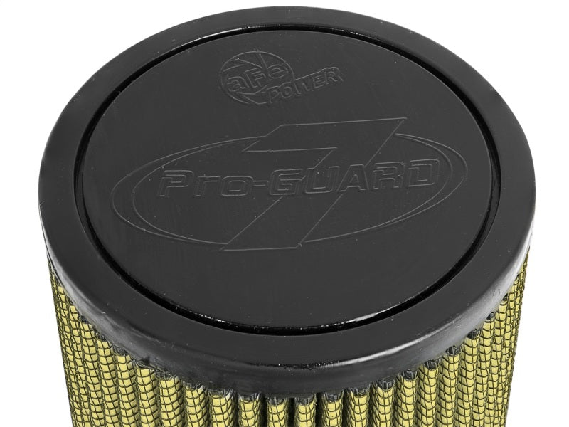 aFe Magnum FLOW Pro GUARD 7 Universal Air Filter F-3.5in. / B-5 (mt2) / T-4.75in. / H-9in. - DTX Performance