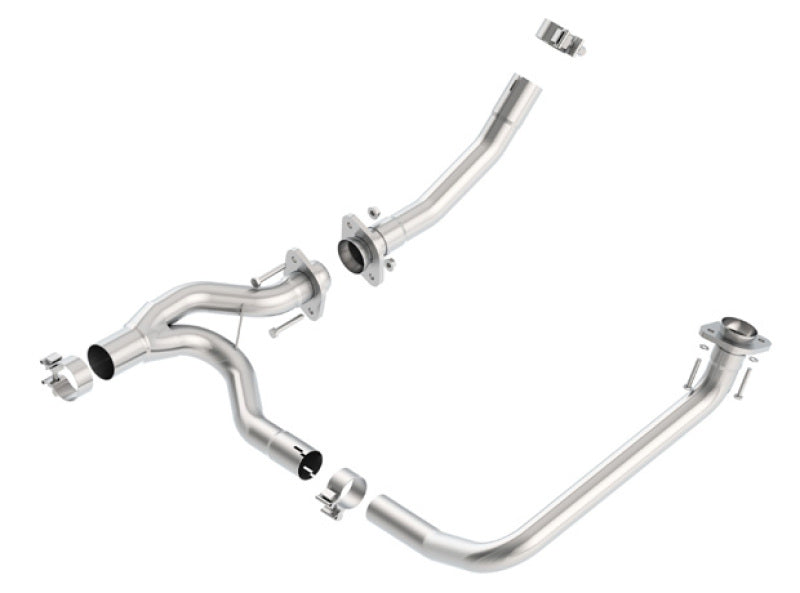 Borla 2012-2016 Jeep Wrangler JK 3.6L 2 & 4 Door Y-Pipe - DTX Performance